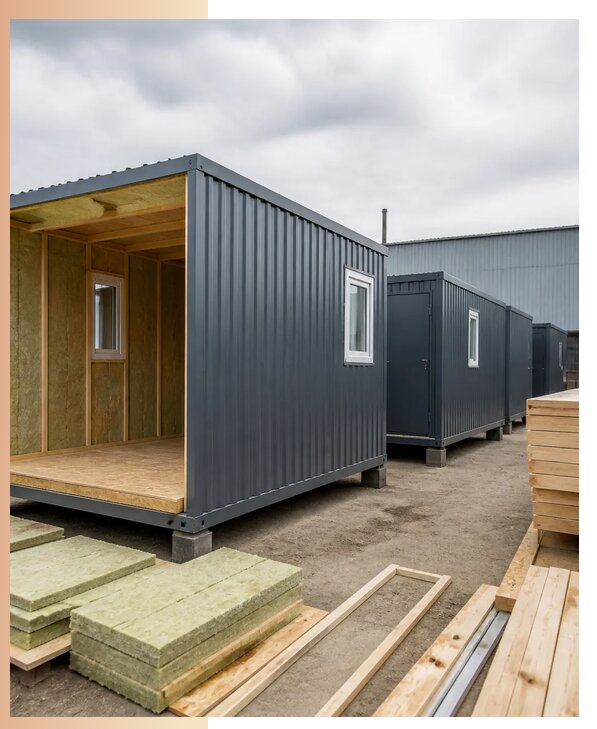 Утепленные вагон дома на заказ и в аренду в Искитиме